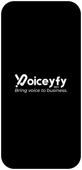 Voiceyfy Mobile view